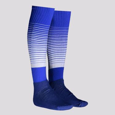 Imagem de Meião Kanxa Profissional Degradê Royal e Branco-Masculino