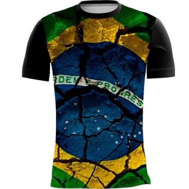 Imagem de Camiseta Personalizada Bandeira Brasil Pátria 7 - OBDS, INF 0