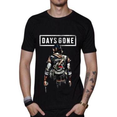 Imagem de Camiseta Camisa Jogo Arte Days Gone Manga Curta 100% Algodão - Emporio