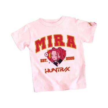 Imagem de Camiseta Infantil De Verão Com Estampa De Anime E Meme, Gola Redonda, 