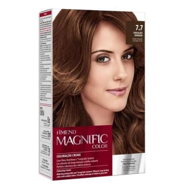 Imagem de Amend Magnific Color Coloração 7.7 Chocolate Dourado - Amend Cosmético