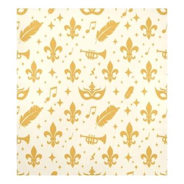 Imagem de Blueangle Capa magnética de lava-louças padrão Mardi Gras, decoração da capa frontal da máquina de lavar louça, adesivos de eletrodomésticos, adesivos de eletrodomésticos, adesivo magnético decorativo