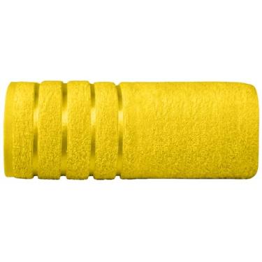 Imagem de Elegant Comfort Toalha de banho jumbo 100% algodão turco com 4 linhas de viscose - toalha de banho extra grande de qualidade de spa de hotel 89 x 187 cm ultra macia, super absorvente, secagem rápida