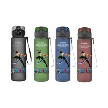 Imagem de Garrafa De Água Esportiva De 560ML One Piece Monkey D Luffy Roronoa Zo