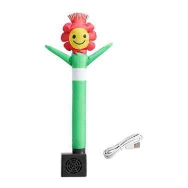 Imagem de KiBcsLic Boneco inflável maluco acenando, decoração de mesa inflável, lembrancinha divertida para festa, escritório e casa, Flor