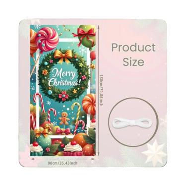 Imagem de Decoração De Festa De Natal Infantil Com Tema De Casa De Gengibre E Pa