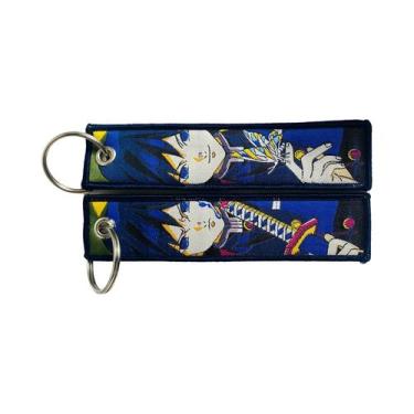 Imagem de Chaveiro De Anime Japonês Com Bordado Legal, Tags Para Chaves De Motos