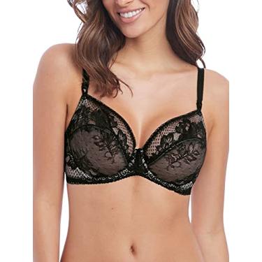 Imagem de Wacoal Sutiã feminino com aro de renda para amor, Preto, 36DDD