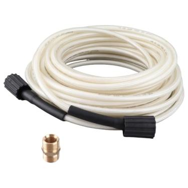 Imagem de Acouto Mangueira de Lavadora de Alta Pressão de 50 Pés 5000 PSI, Mangueira de Extensão de Substituição do Conector M22 Com Material de PVC Premium, para Limpeza do Revestimento da