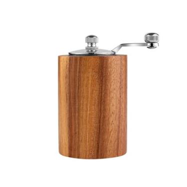 Imagem de THJKUPO Moedor de pimenta com manivela para cozinha doméstico sal marinho em pó moedor