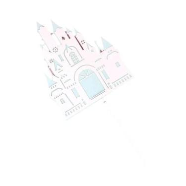 Imagem de Topo De Bolo Frozen Disney Princesa Anna Elsa Para Crianças, Meninas, 