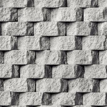 Imagem de Papel de Parede Essencial Tijolo Cinza ESS1059