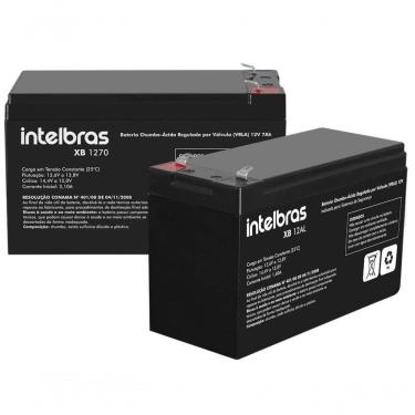 Imagem de Bateria Selada Intelbras 12v 7ah 1270 Para Nobreak E Alarmes