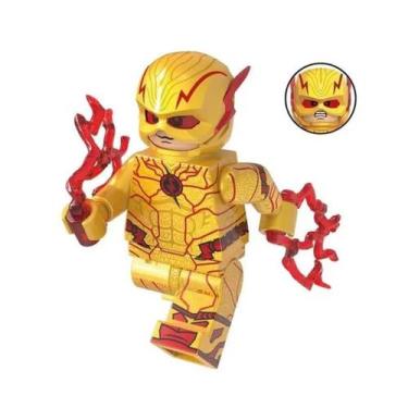 Imagem de Boneco super herois e viloes hq cinema bloco de montar, FLASH2