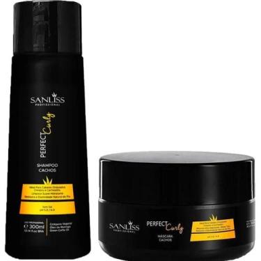 Imagem de Kit Perfect Curly Hidratação Cachos Shampoo E Máscara 600 Ml - Sanliss