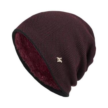 Imagem de Gorro De Inverno Unissex Com Forro De Fleece, Toque Macio, Térmico, Pa