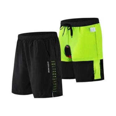 Imagem de Bermudas Masculinas Para Mountain Bike Com Almofada Interna WOSAWE, Ca