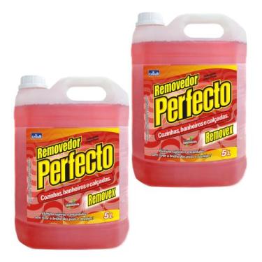 Imagem de 2 Limpa Pisos Azulejo Encardido Perfecto Removex 5l Criviall