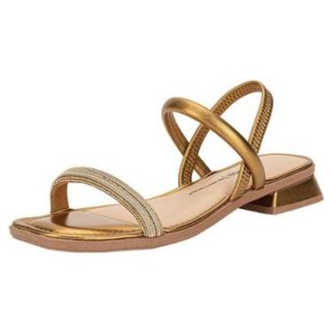 Imagem de Sandália Feminina Salto Grosso Dakota Y8872-Feminino