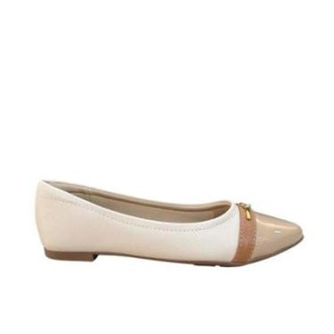 Imagem de Sapatilha Modare 7334.244 Feminina Bico Fino Creme-Feminino