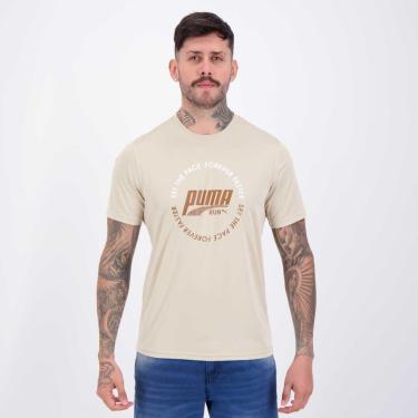 Imagem de Camiseta Puma Graphic Run Emblem Masculina-Masculino