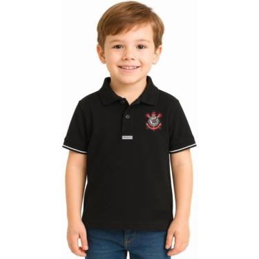 Imagem de Camisa Polo Corinthians Revedor Infantil-Unissex
