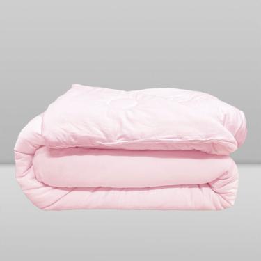 Imagem de Edredom Marshmallow Rosa 150x200 - Laço Bebê
