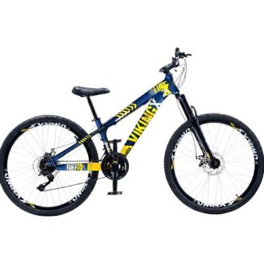 Imagem de Bicicleta Aro 26 Vikingx Tuff x25 Vmaxx 21v Shimano Freios a Disco Com