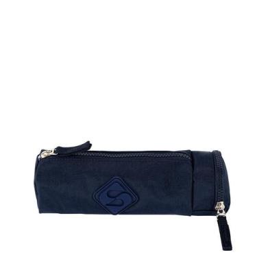 Imagem de Estojo com Bolso Crinkle 2 - Azul - Sestini, Azul