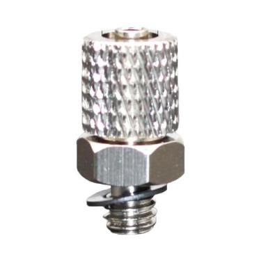 Imagem de Conector Pneumático Mini De Rosca Macho M3 M4 M5 M6 Para Tubo De Ar 3m