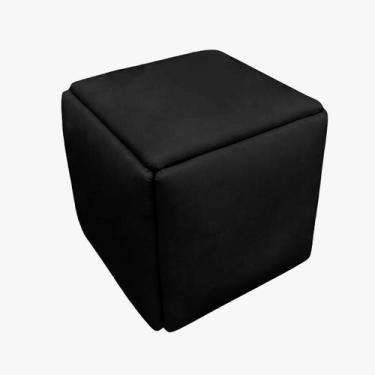 Imagem de Puff 5 em 1 Design Moderno em Aço material sintético Resistente Versát