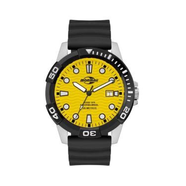 Imagem de Relógio Mormaii Masculino Ref: Mo2317ak/2y Esportivo Aço Prateado