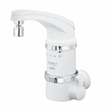 Imagem de Torneira Elétrica Fame Elegance de Parede, Branca, 6800W - 220 Volts