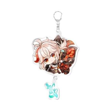 Imagem de Chaveiro Acrílico Fofo De Desenho Animado Raiden Shogun Yae Miko Nahid