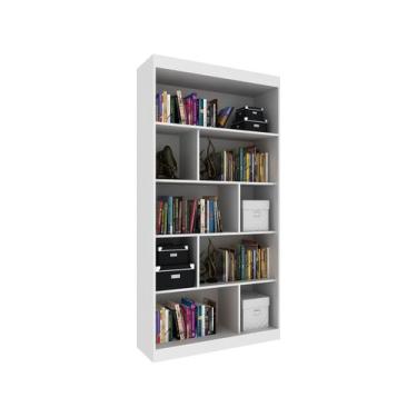 Imagem de Estante Livreiro 9 Nichos Hecol - Branco - Espresso Móveis, Branco