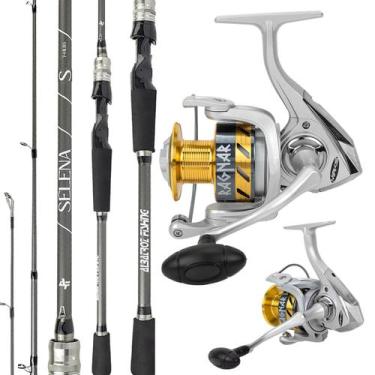 Imagem de Kit novo ragnar vara selena 07 - Makis Fishing, Ragnar 40 7KG, Vara 1,