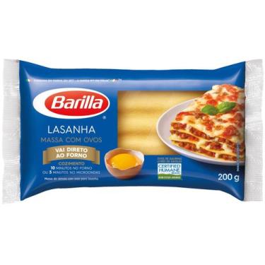 Imagem de Massa Para Lasanha Barilla com Ovos 200g