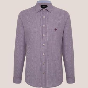 Imagem de Camisa Dudalina Milano Microxadrez Masculino-Masculino