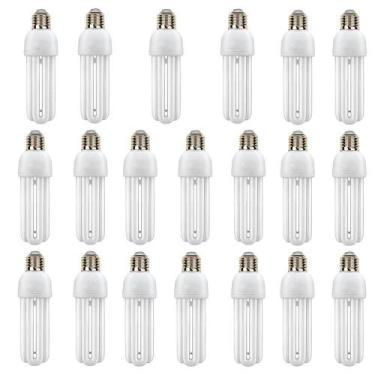 Imagem de Lampada Fluorescente 15w Kit 20 Uni 220w Energia Branco Frio - LEVA PR