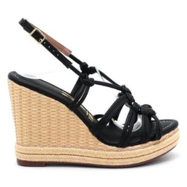 Imagem de Sandália Vizzano Anabela Tramado Tiras Feminina 62835065-Feminino