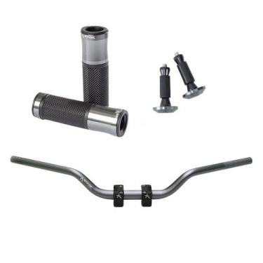 Imagem de Kit Manopla Peso Guidão Naked Xj6 Cb300 Hornet Cb650f Factor - Stark R