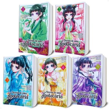 Imagem de DIARIOS DE UMA APOTECARIA - KUSURIYA NO HITORIGOTO Mangá Vol. 1 Ao 5 P