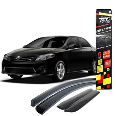 Imagem de Calha de Chuva Defletor Inteiriça Corolla 2009 a 2014 Tg. Poli (27.004