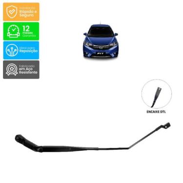 Imagem de Haste Braço Limpador Para-brisa: Honda Fit 09/14 - Direito - Granero