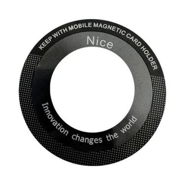 Imagem de Anel Magnético De Metal Para iPhone 16 15 14 13 pro Max plus Samsung X