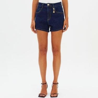 Imagem de Short Jeans Lança Perfume Comfort Mid Feminino-Feminino