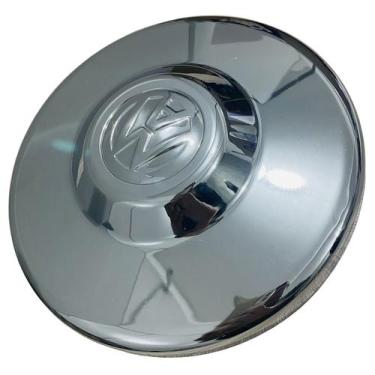 Imagem de Calota Cromada Centro Roda Fusca Kombi Variant Metálica - G Componente