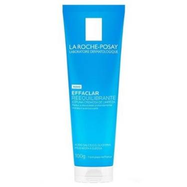 Imagem de Espuma de Limpeza Facial Cremosa La Roche-Posay Effaclar Reequilibrante 100g-Unissex