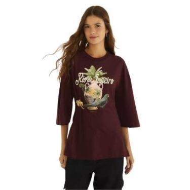 Imagem de Blusa Farm Rio Broche Vaso Rio-Feminino