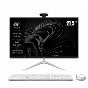 Imagem de Computador AllInOne Desktop PC 21.5 polegadas i53230M Com Teclado e Mo